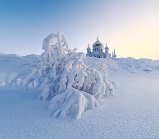 Белогорье зимой