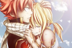 Нацу Люси и Хэппи