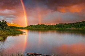 Закат после дождя