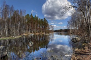 Весна в Карелии