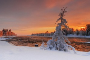 Зимние пейзажи России