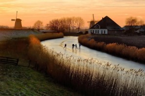 Голландия зимой