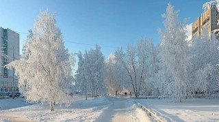 Зимний Нижневартовск