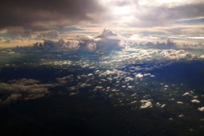 Облака из самолета