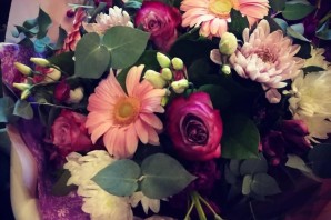 Реальные букеты цветов