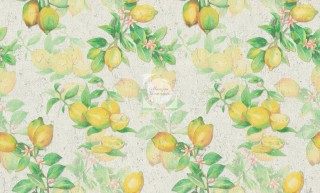 Обои с лимонами на кухню
