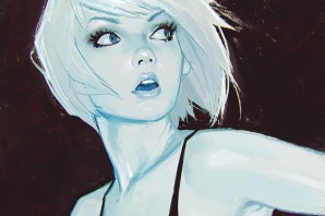 Блондинка с каре арт