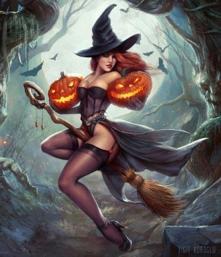 Красивые картинки ведьмочек