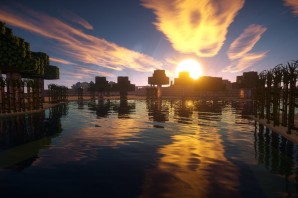 Красивые картинки майнкрафт с шейдерами