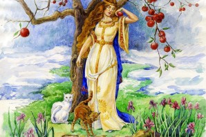 Богиня фрейя картинки