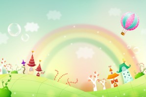 Красивый детский фон