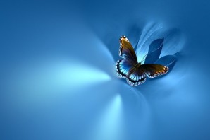 Голубой фон на телефон