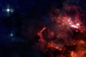 Черный фон космос