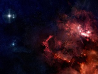 Черный фон космос