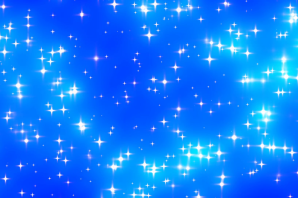 Голубой фон со звездочками