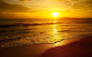 Фон море закат