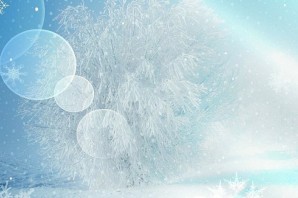 Фон зима вертикальный