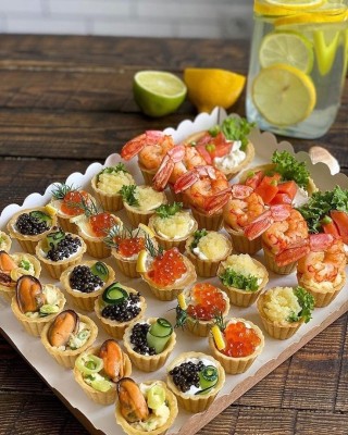 Закуски на праздничный фуршет