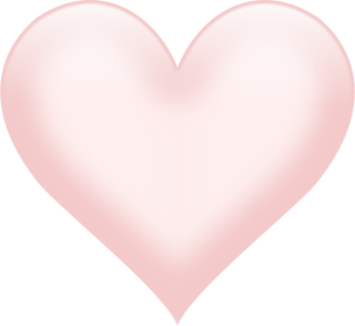 Розовые сердечки на белом фоне