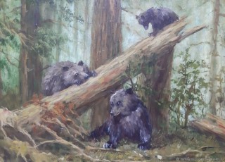 Шишкин три медведя