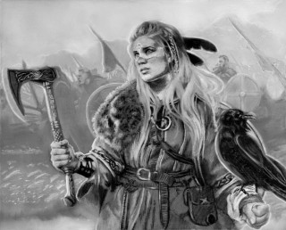 Скандинавская богиня фрейя