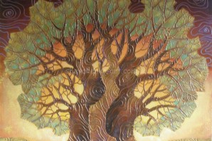 Дуб с лицом