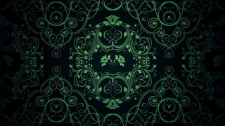 Орнамент на черном фоне