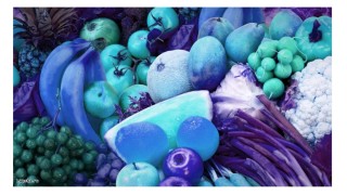 Голубой фрукт