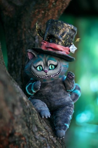 Чеширский кот и алиса