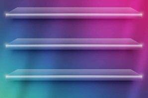 Обои полочки