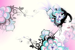 Парикмахерская фон