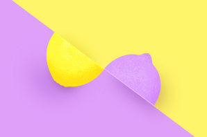 Желто фиолетовый фон