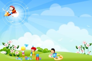 Детский летний фон