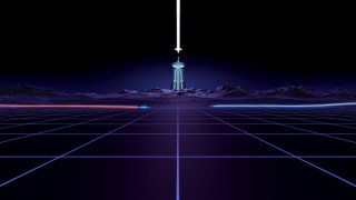 Фон ретровейв