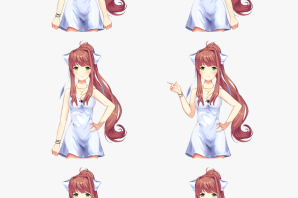 Моника спрайты доки