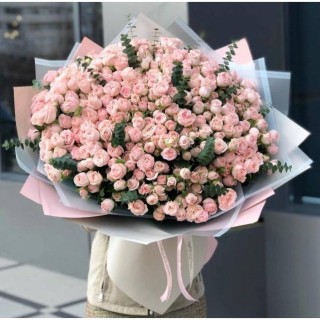 Букет из маленьких роз