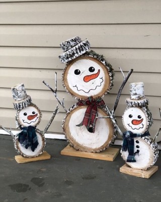 Снеговик своими руками поделка