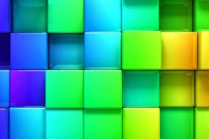 Разноцветные квадраты фон