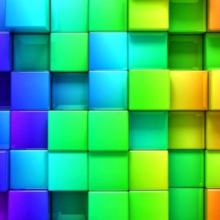 Разноцветные квадраты фон