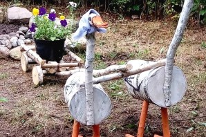 Поделки для сада своими руками