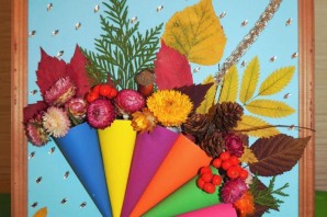 Поделка осенний зонтик