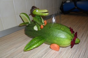 Поделки из кабачка