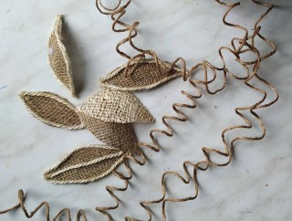 Поделки из джута и шпагата