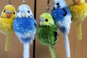 Из ниток поделка птичка