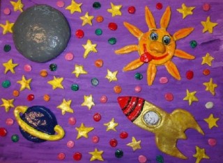 Поделки на тему космос для детского сада