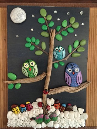 Поделки из камней для детей