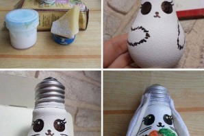 Поделки из лампочки