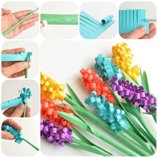 Поделка букет цветов своими руками