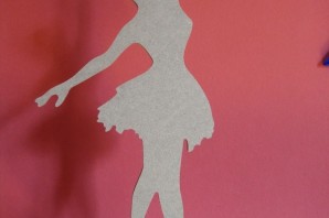 Балерина осень поделка