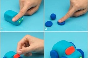 Поделки из пластилина для мальчиков